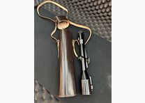 Custodia in pelle per telescopi, lunghezza 330mm, adatta per ottiche con diametro di 42mm +/- (16)