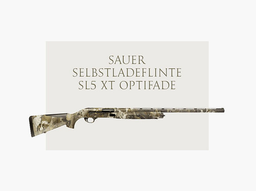 J.P. Sauer & Sohn Escopeta semiautomática SL5 XT Optifade 700/760 mm Cal.12/76, 2+1