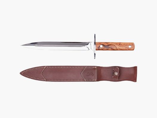 Browning Dagger Olive Wood Fixed Knife