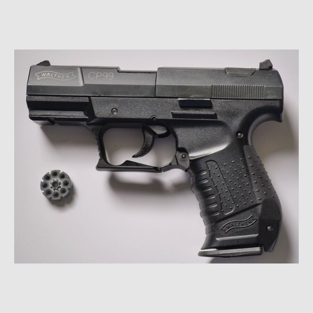 Walther cp99 luchtpistool - 4,5mm Diabolo met 5 magazijnen