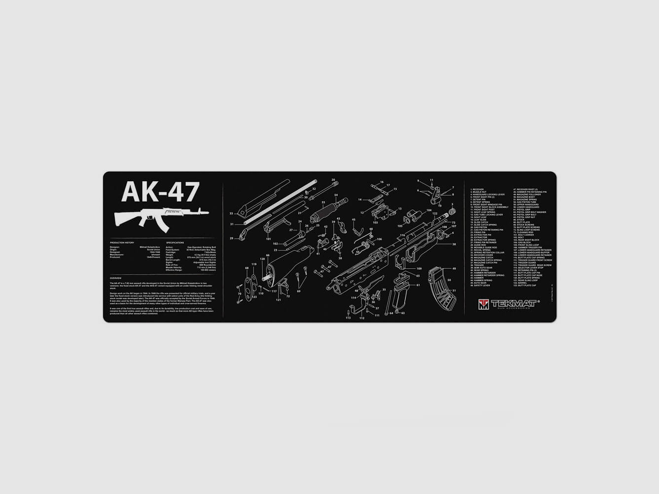 TekMat gun cleaning mat - AK47