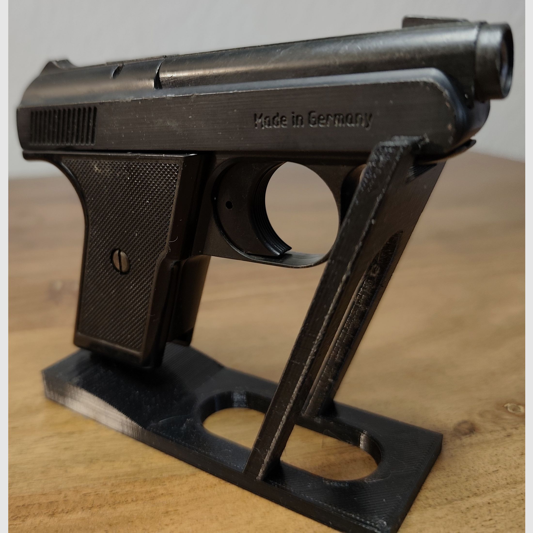 Reck Perfecta Mod. FBI 8000 PTB 387/2 Ungeschossen  Sammler-Se t+ CS Gas Patronen