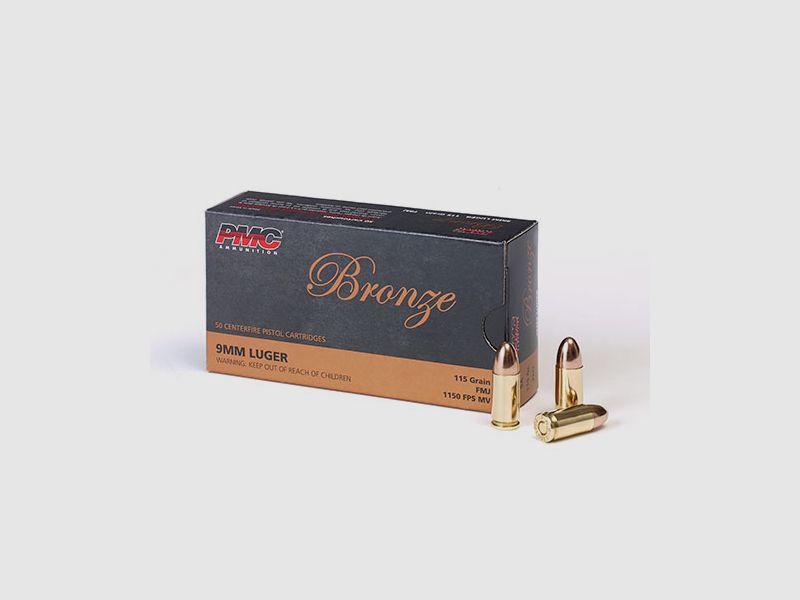 PMC 9mm Luger 7,5 g FMJ-Munition