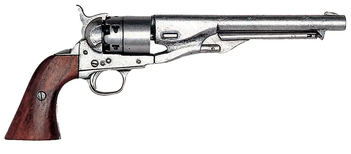Dekorative Denix-Replik eines Revolvers 1860 Amerikanischer Bürgerkrieg, Bild 2 von 18