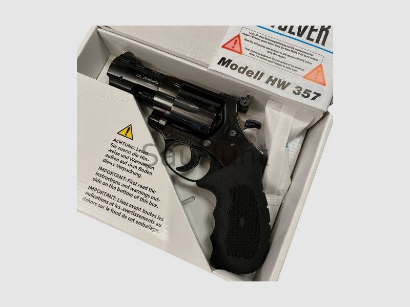 Revolver - Weihrauch Arminius HW 357 Hunter mit Zubehör & sofort versandfertig