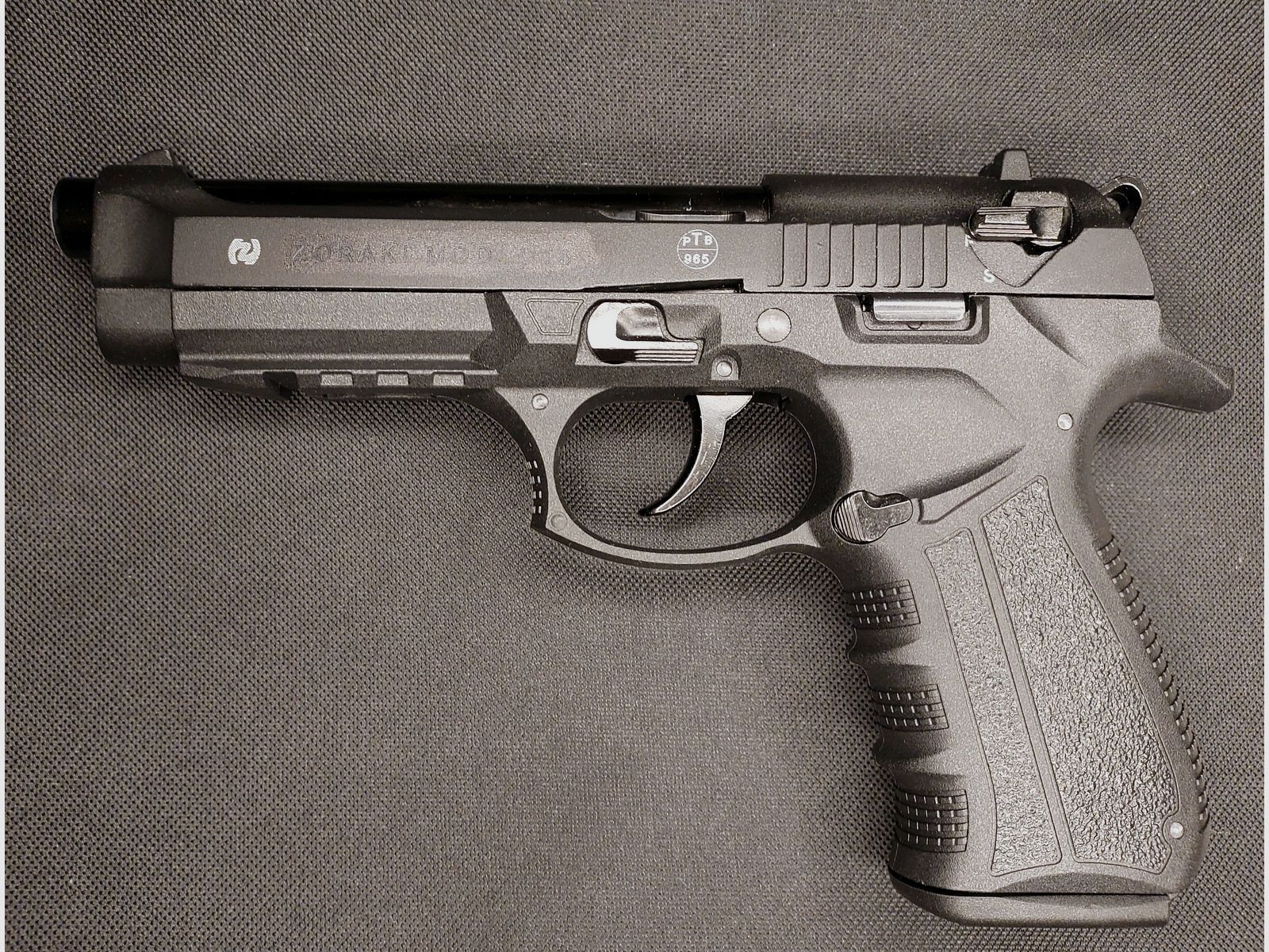 Zoraki 918 9mm P.A.K. negro - antiguo (PTB 965)