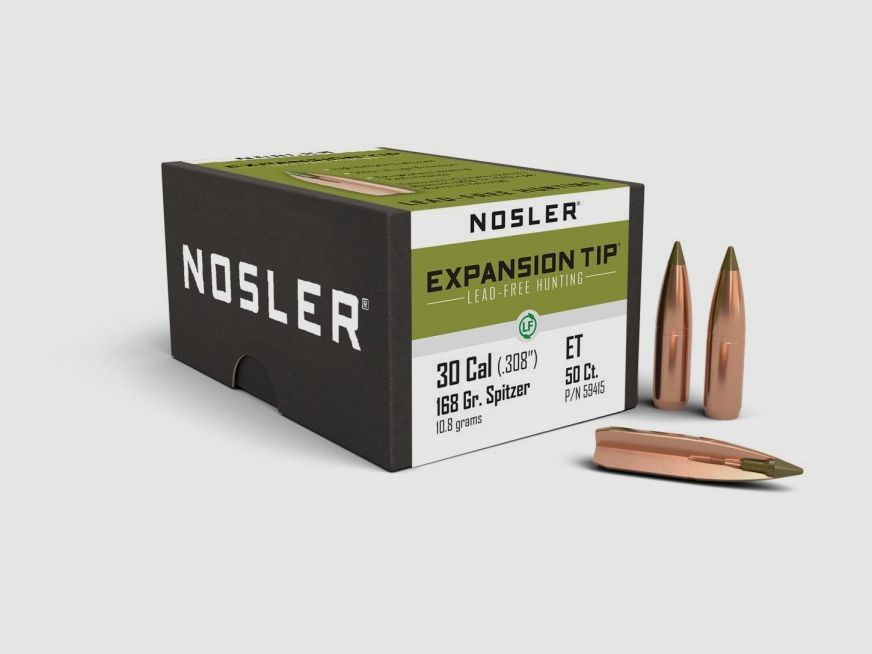 Puntas Cal. 30-168 E-TIP Nosler 50 St.