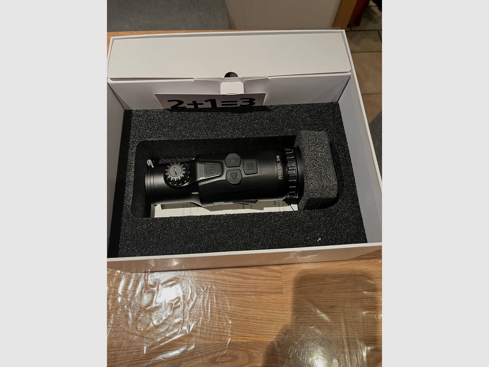 Zeiss dispositif thermique de visée DTC 3/38 avec adaptateur DTC et adaptateur DTC-anneau M52