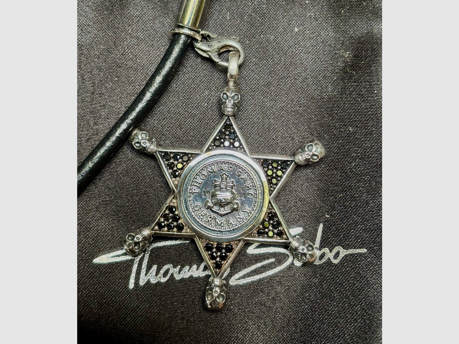 Sheriff Star real 925 silver by Thomas Sabo
