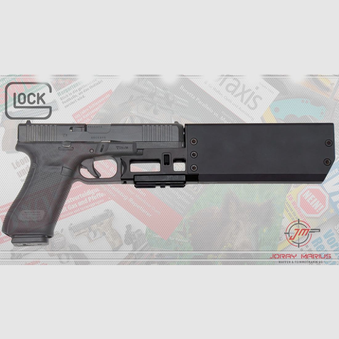 Fischer Schalldämpfer zu Glock FD917-Compact, Bild 1 von 2