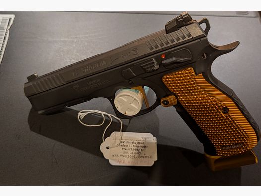 CZ Shadow 2 Orange mit SA Matchabzug