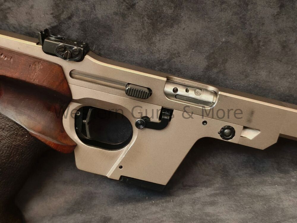 Walther GSP Sport-Matchpistole Kal.22lr. mattvernickelt