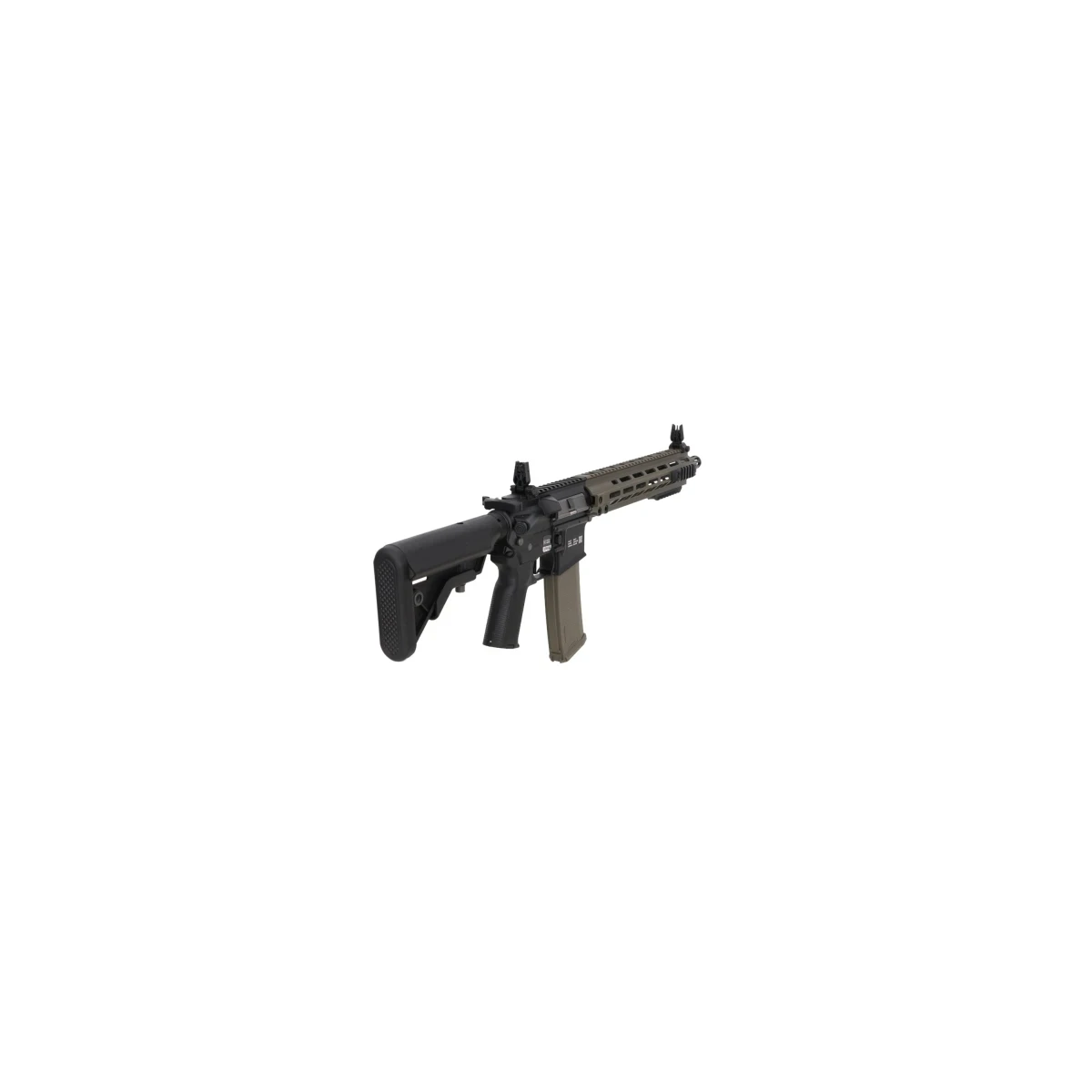 SA M4 URG-I M-LOK 14" (SA-P30 PRIME™ Aster II ETU BLDC™) Fusil Airsoft Libre à partir de 18 ans – Noir/Vert -F-, image 4 sur 17