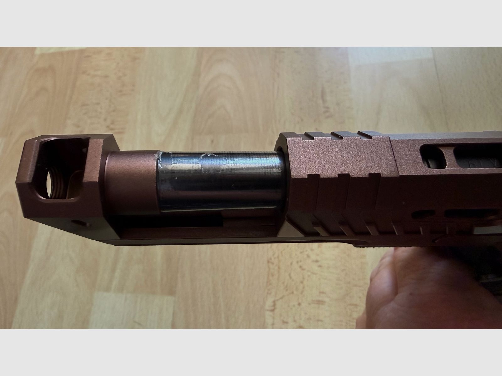 Army Armament TTI Sand Viper (R601) HiCapa GBB „CNC Begadi Upgrade Version“