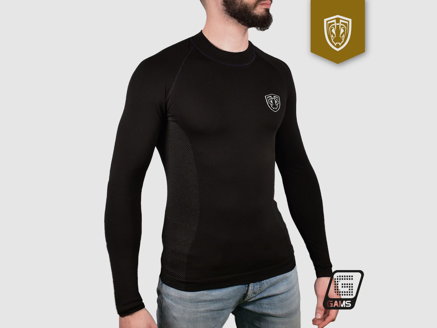 Thermisch T-shirt met Lange Mouwen – ANTS, afbeelding 2 van 3