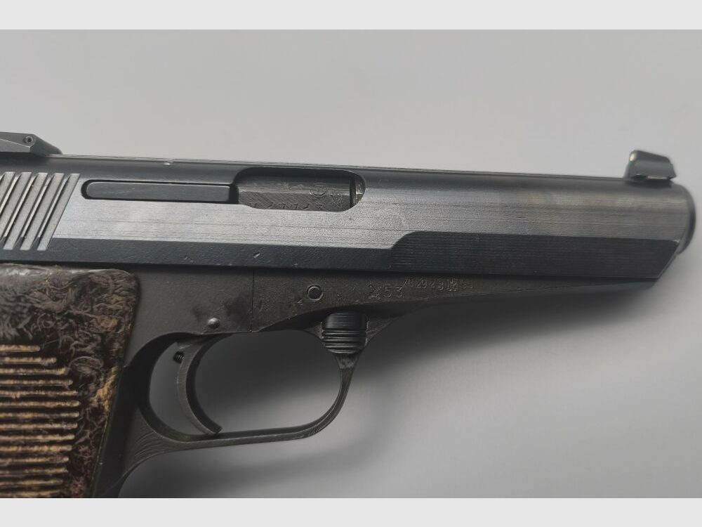 CZ/Brünner vz.52 Rollenverschluss Pistole mit Wechsellauf 7,62 Tokarev! 9mmLuger