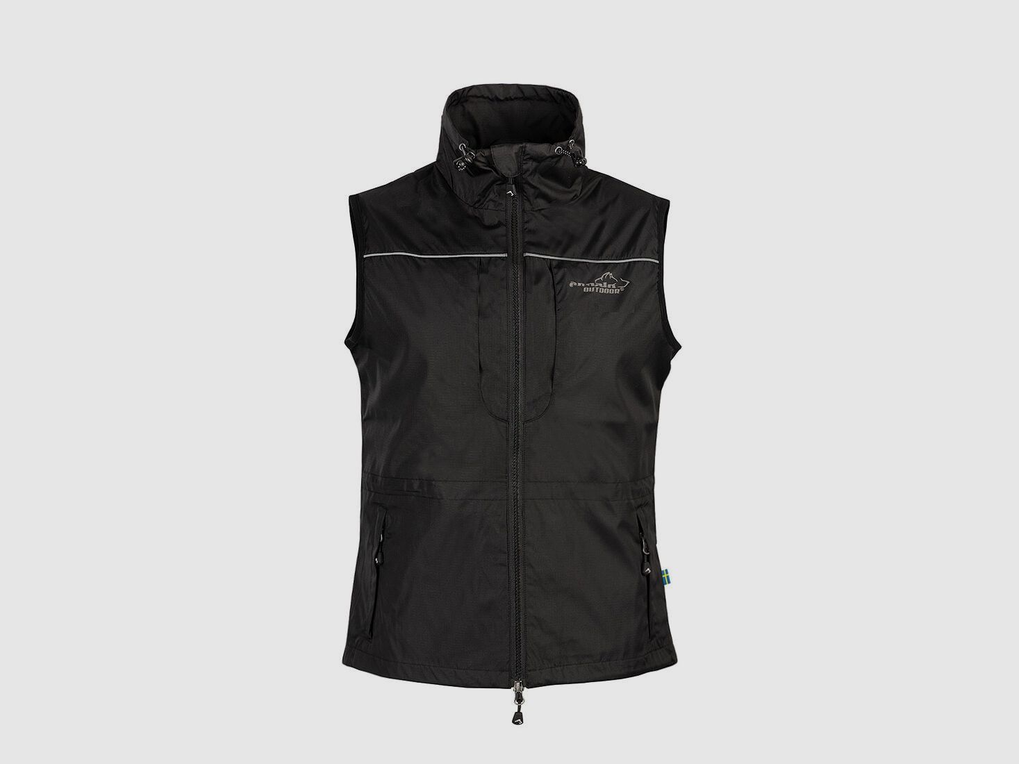 Arrak Outdoor Jumper Weste Damen Schwarz 3XL