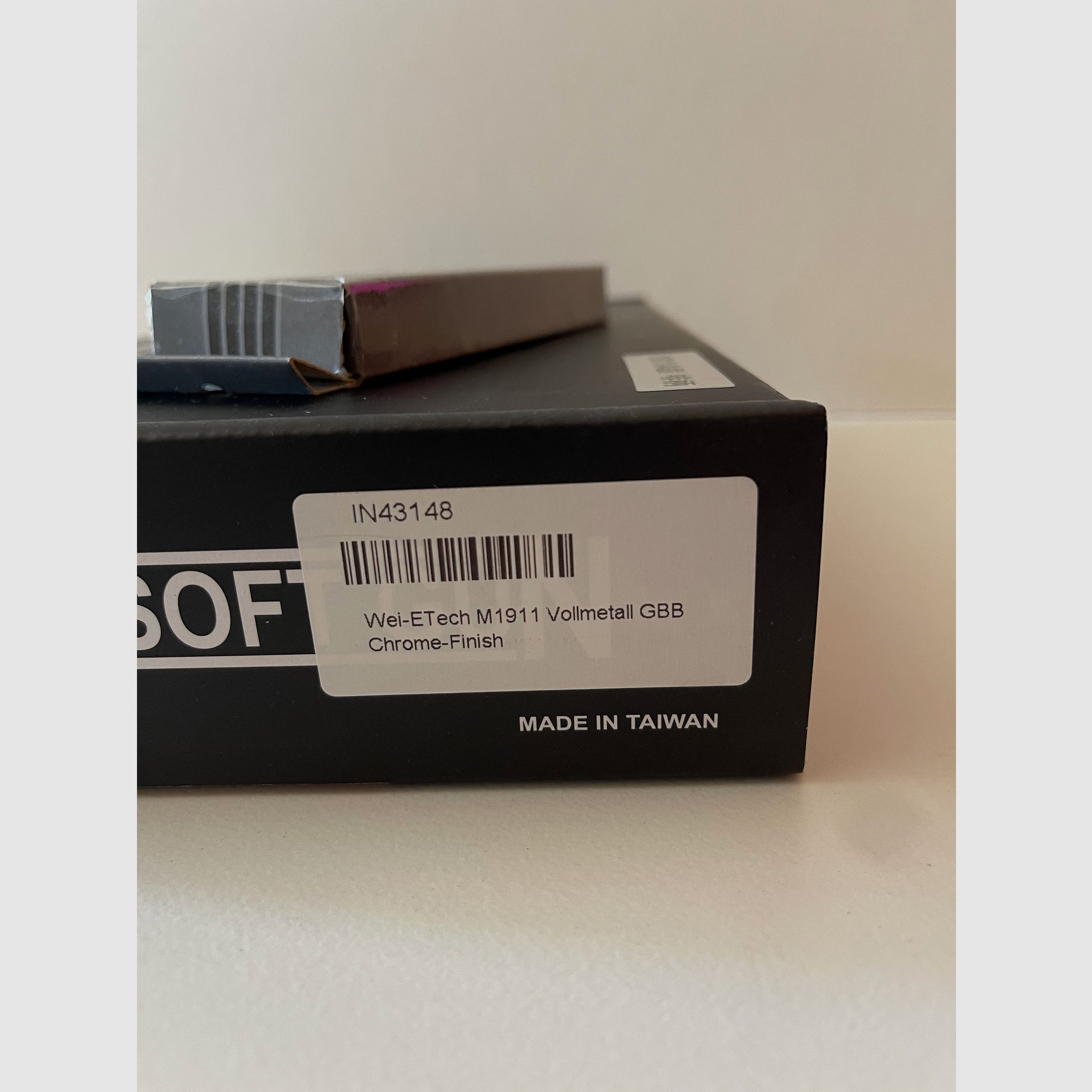 Wei-ETech M1911 Vollmetall GBB Chrome finish 