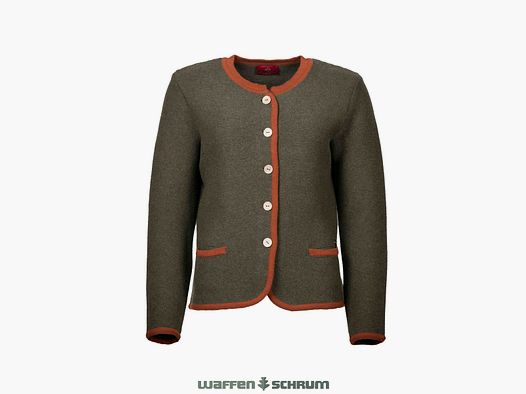 Foresta cardigan Anny olive/terra