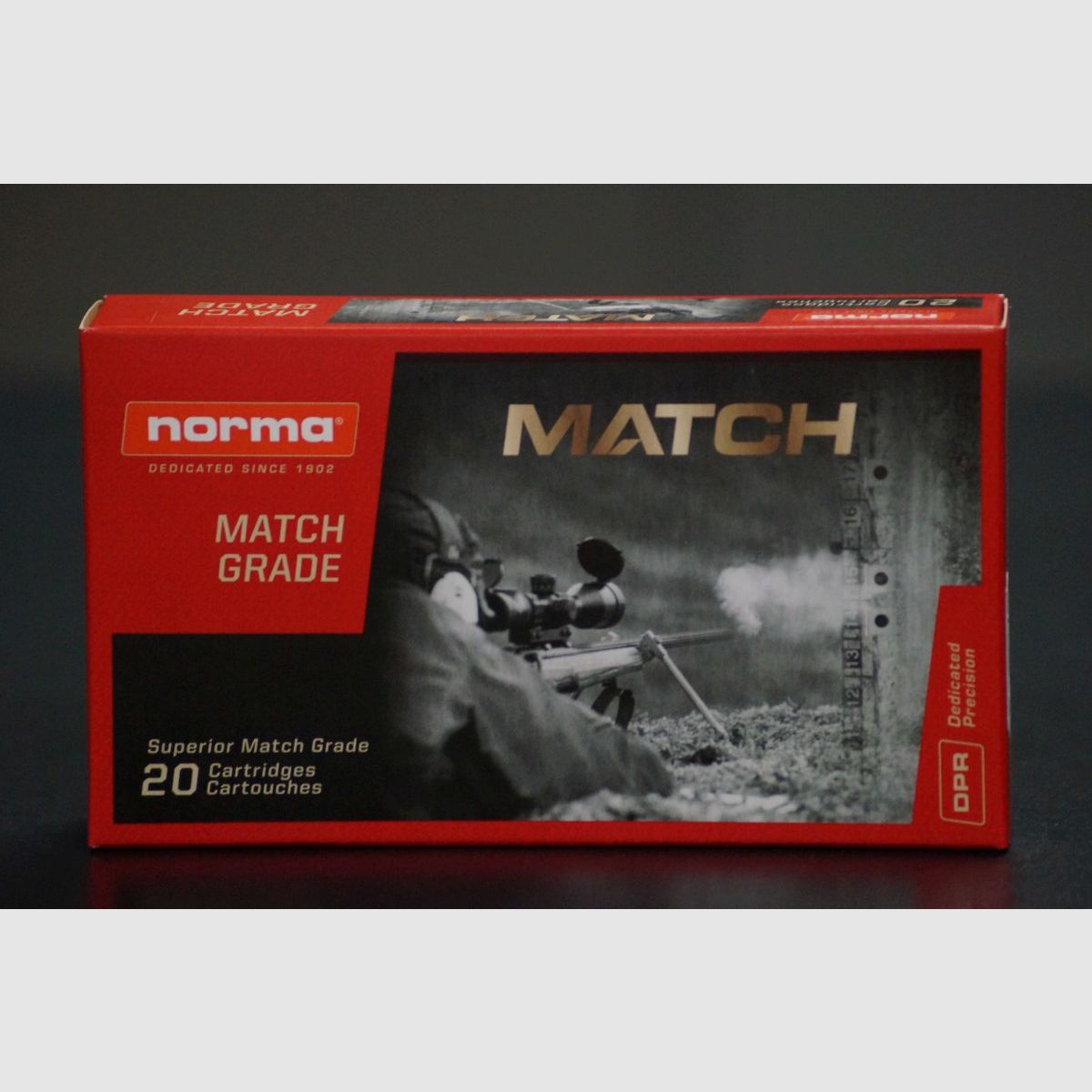 Norma .308 Win, Match Grade, 168 gr