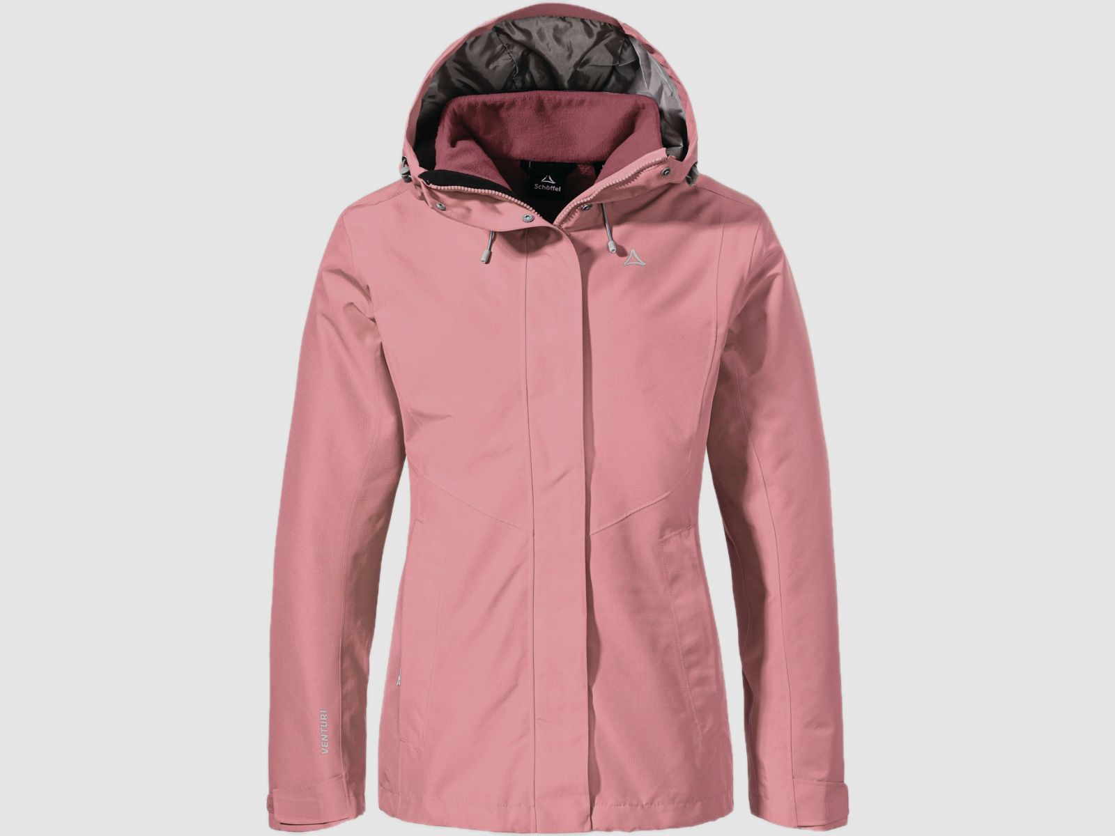 SCHÖFFEL Wandelen 3in1 Jas Stijl Okere WMS Roze