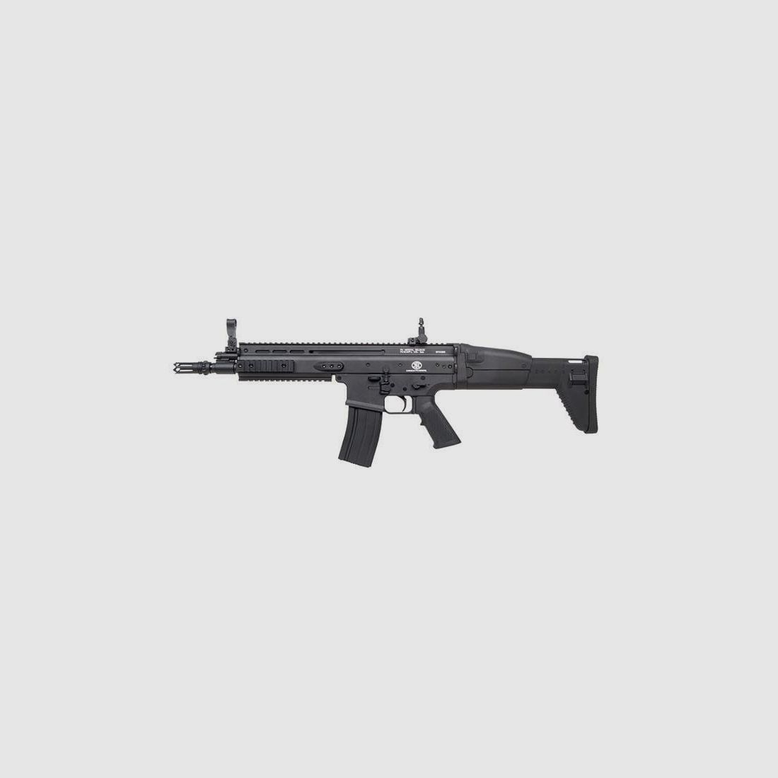 GSG FN Scar L Metallo/Fibra di Nylon nero fucile Airsoft