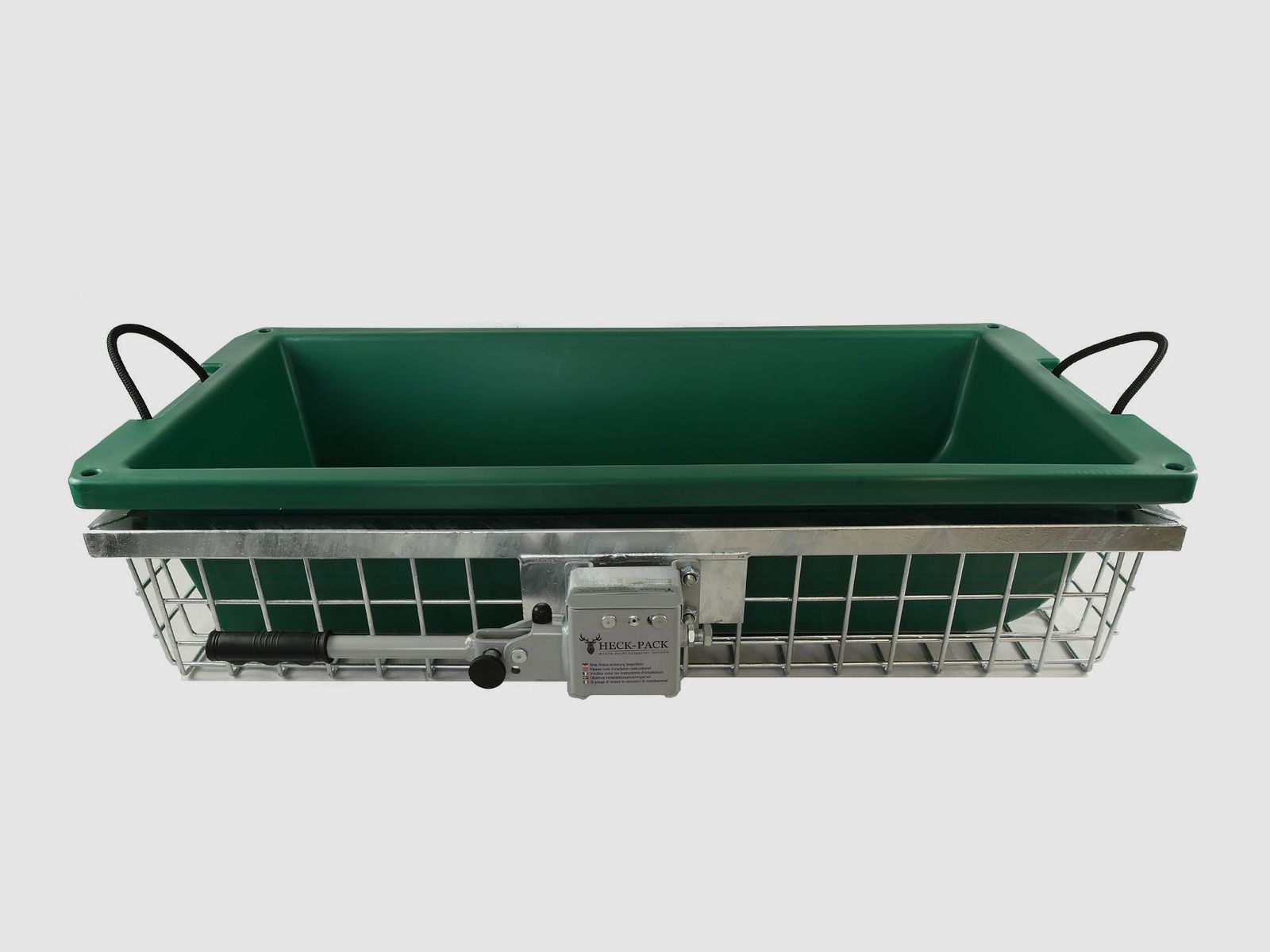 Heck-Pack Jungjägerpaket: Heckträger + Wildwanne + Abdecknetz (1000x500x175mm)