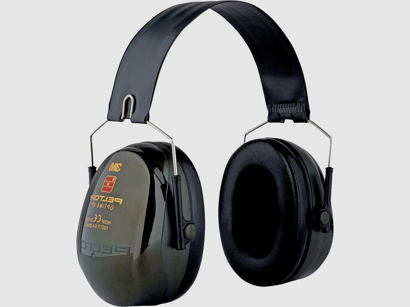3M Peltor Optime II Hearing Protectors, Green (H520F-409-GQ)