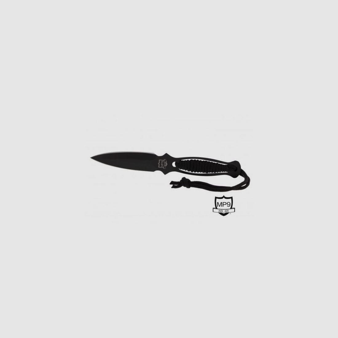 MP9 WURFMESSER - MIT ETUI - 18,5 CM - 65 G.
