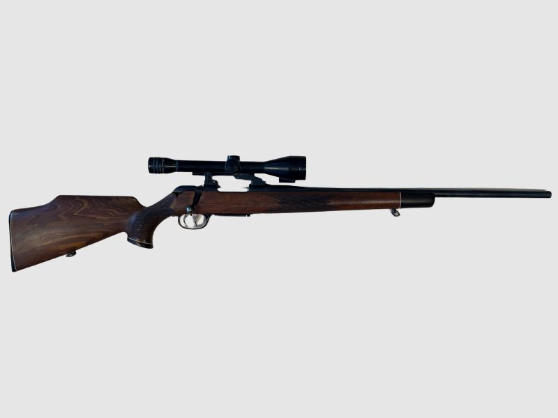 Krico Rep. rifle caliber .243 Win. with scope Hertel&Reuss 2 3/4-10x50