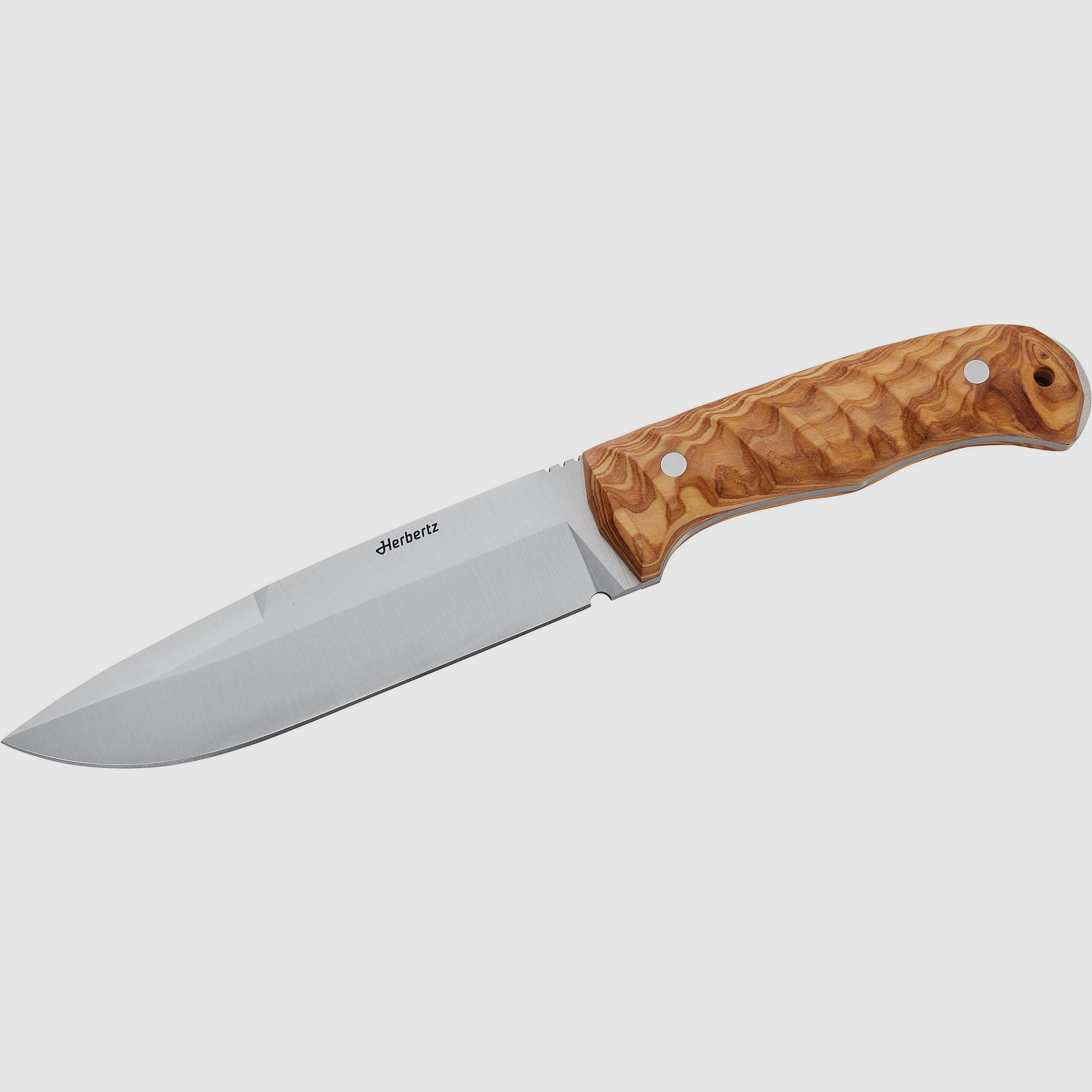 Herbertz Outdoormesser mit Olivenholzgriff