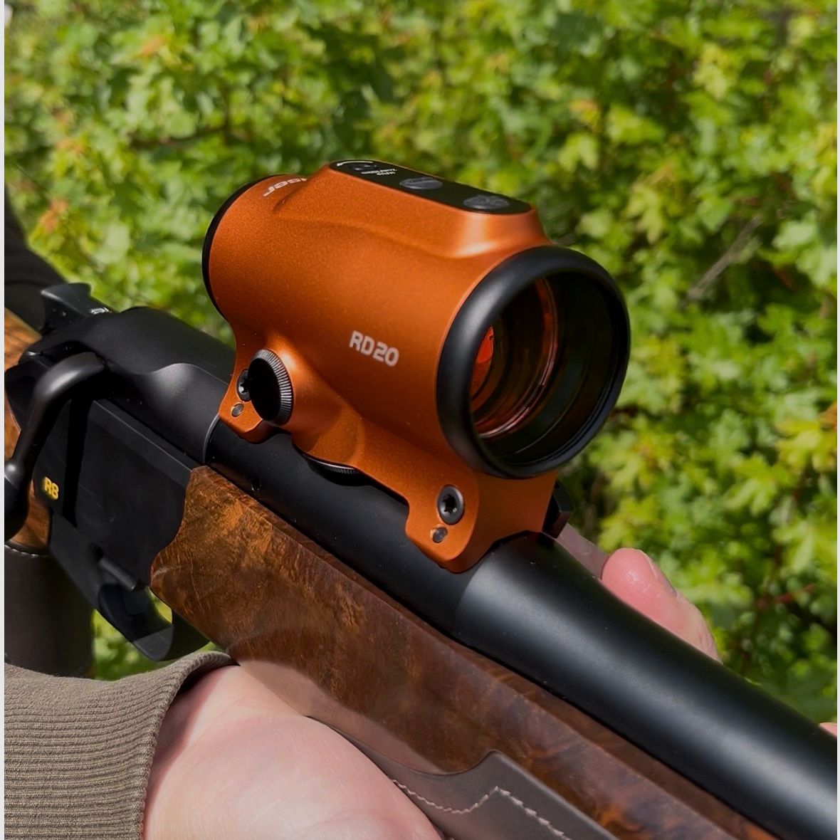Blaser RD 20 naranja visor reflex incluido montaje