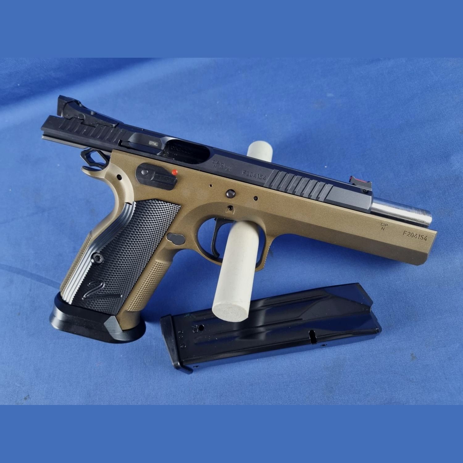 CZ Pistole TS 2 Deep Bronze Kal. 9x19mm, Bild 2 von 3