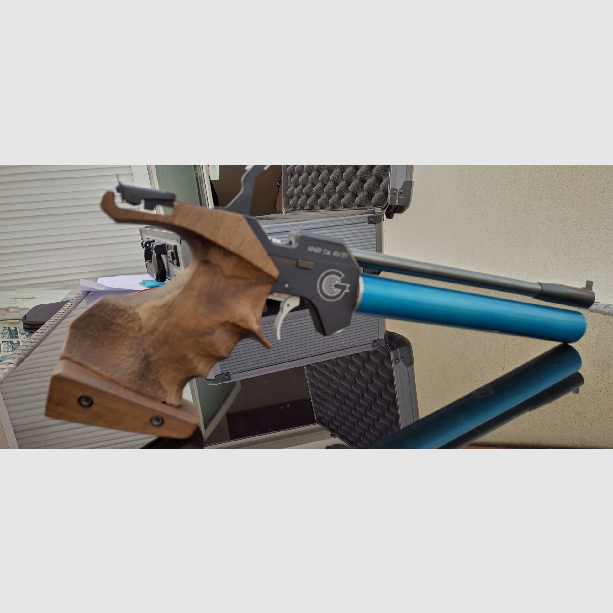 Gehmann AP 609 Match Luftpistole mit Koffer