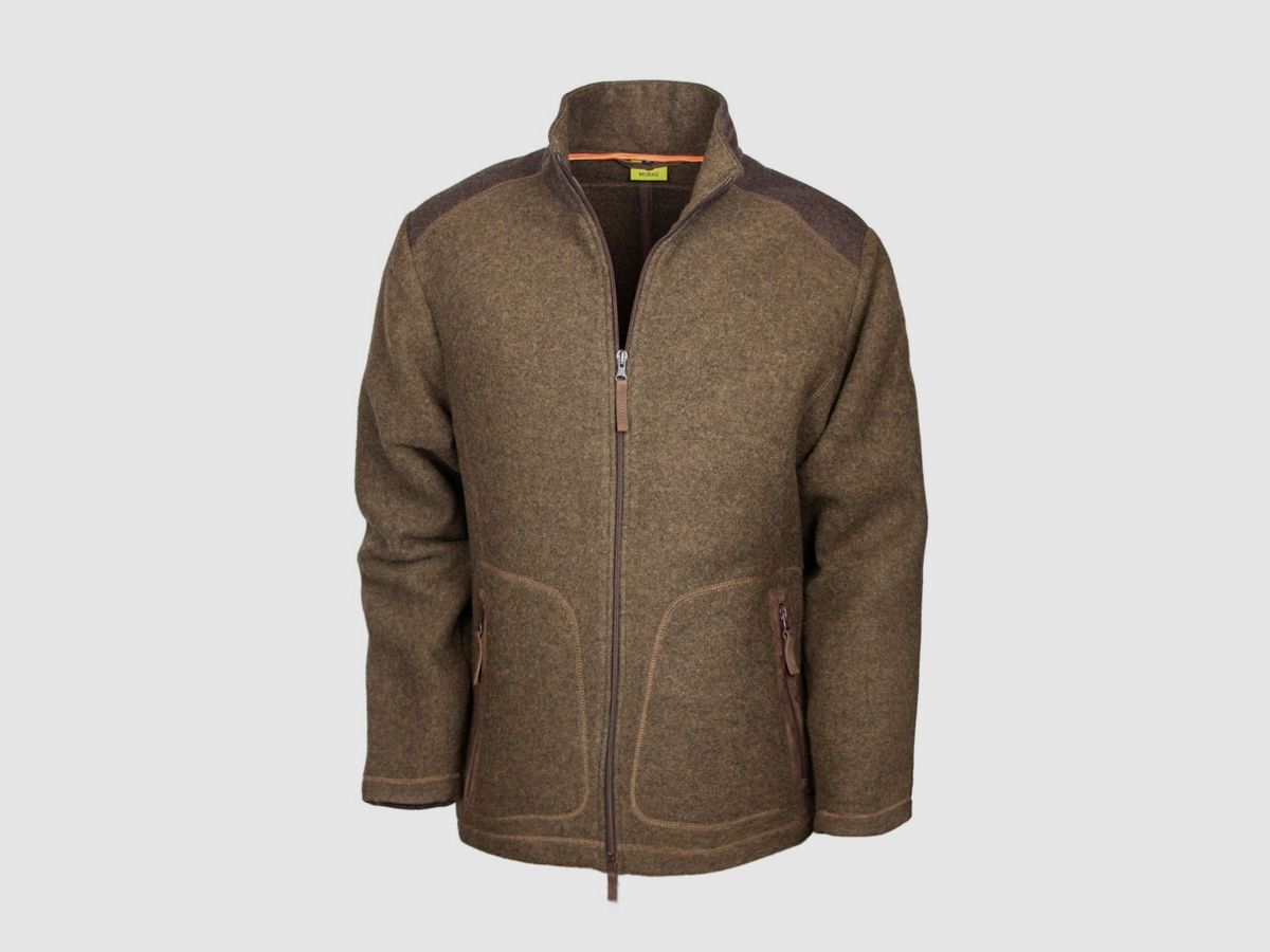 Loden-Fleecejacke "Urs" , cappuccino