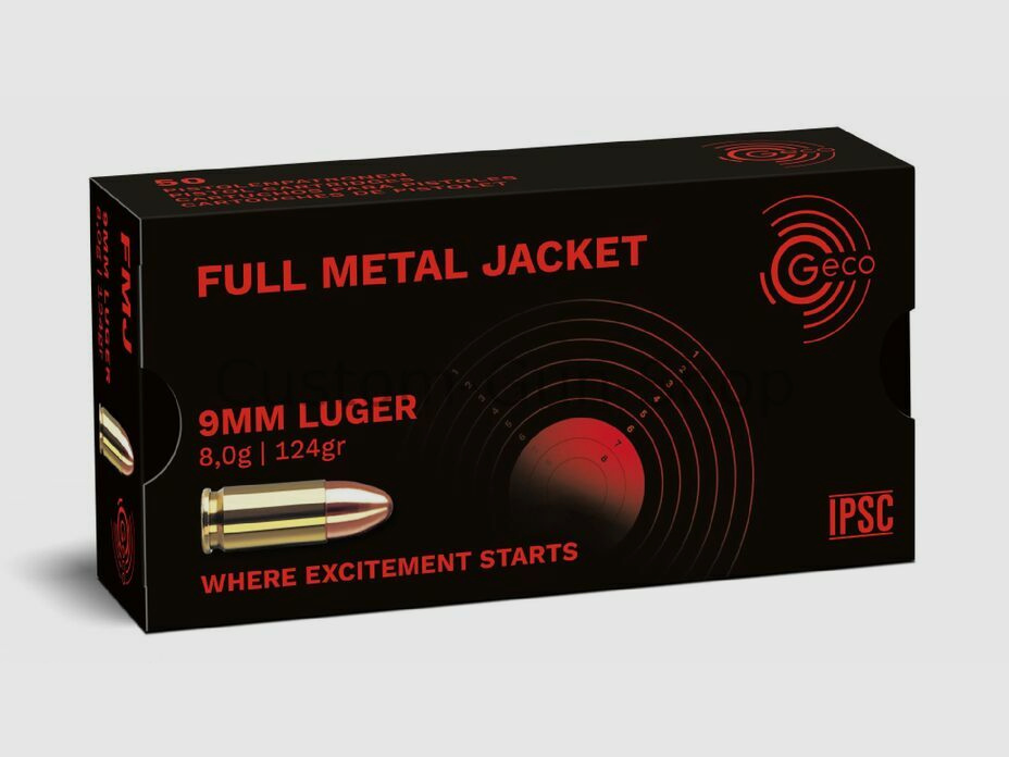 Geco 124gr FMJ