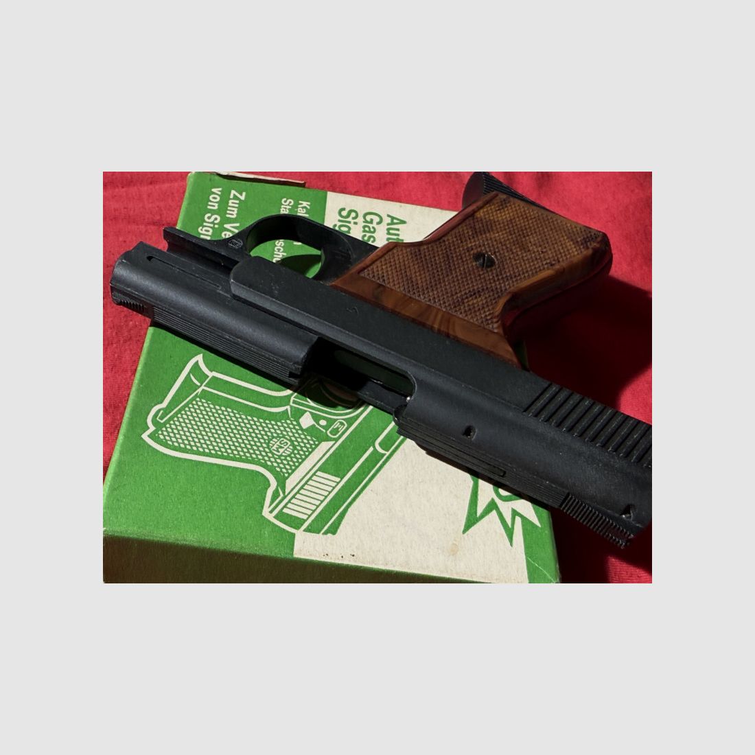 RHÖNER SM Mod.15 8mm (8mm PTB 83/2 ) con fondina in vera pelle