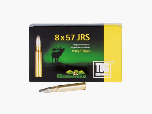 Brenneke 8x57 IRS 198GR TIG 20 cartridges