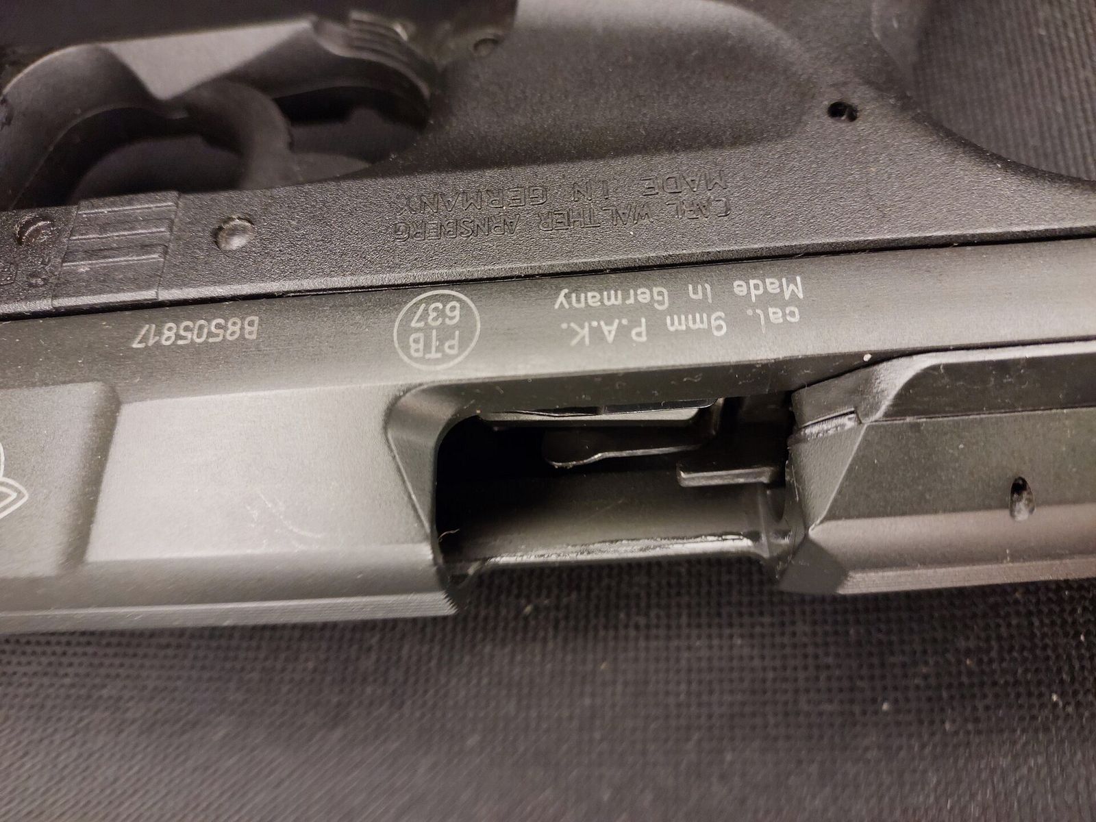 Walther P99 Schreckschuss Pistole 9mm P.A.K. (PTB 637) P 99