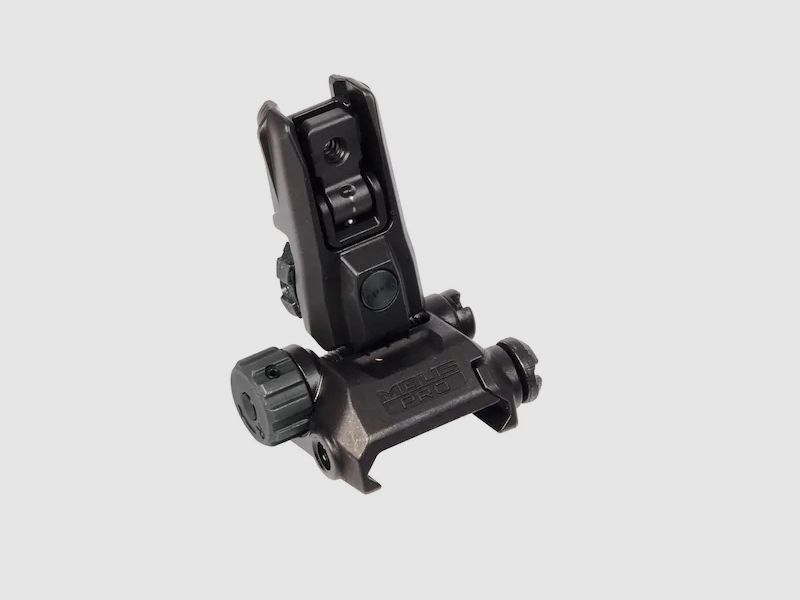 Magpul MBUS Pro LR Mirino Posteriore Regolabile - pieghevole e regolabile in altezza