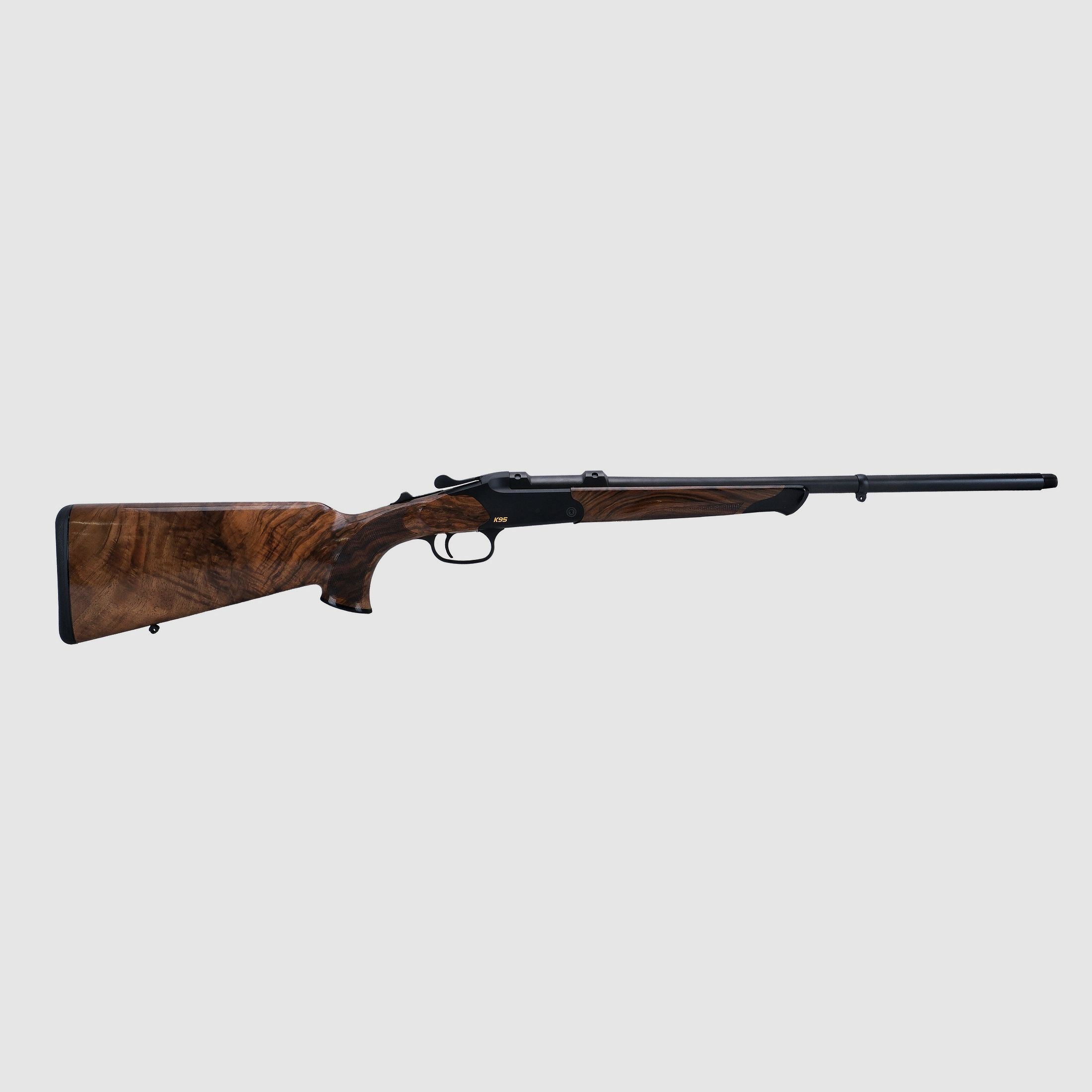 Blaser K95 Luksusowa czarna skrzynka HKl. 5 .222 Rem. MG 15x1 52 cm karabinek łamany