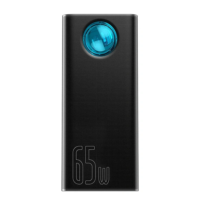 Powerbank BASEUS AMBILIGHT 30000MAH, 4XUSB, USB-C, 65W (ZWART), afbeelding 1 van 14