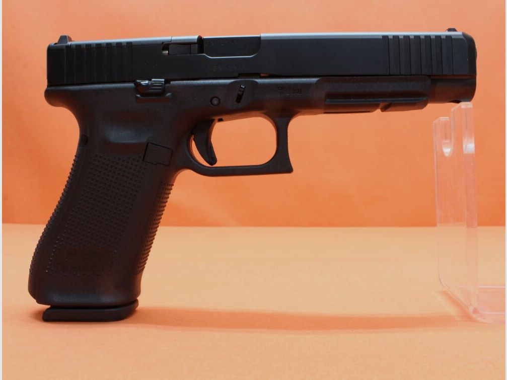 Glock Ha.Pistole 9mmLuger Glock34 Gen5 (MOS) 135mm Lauf Modular Optic System f. Red Dot Sight (9mmPara)