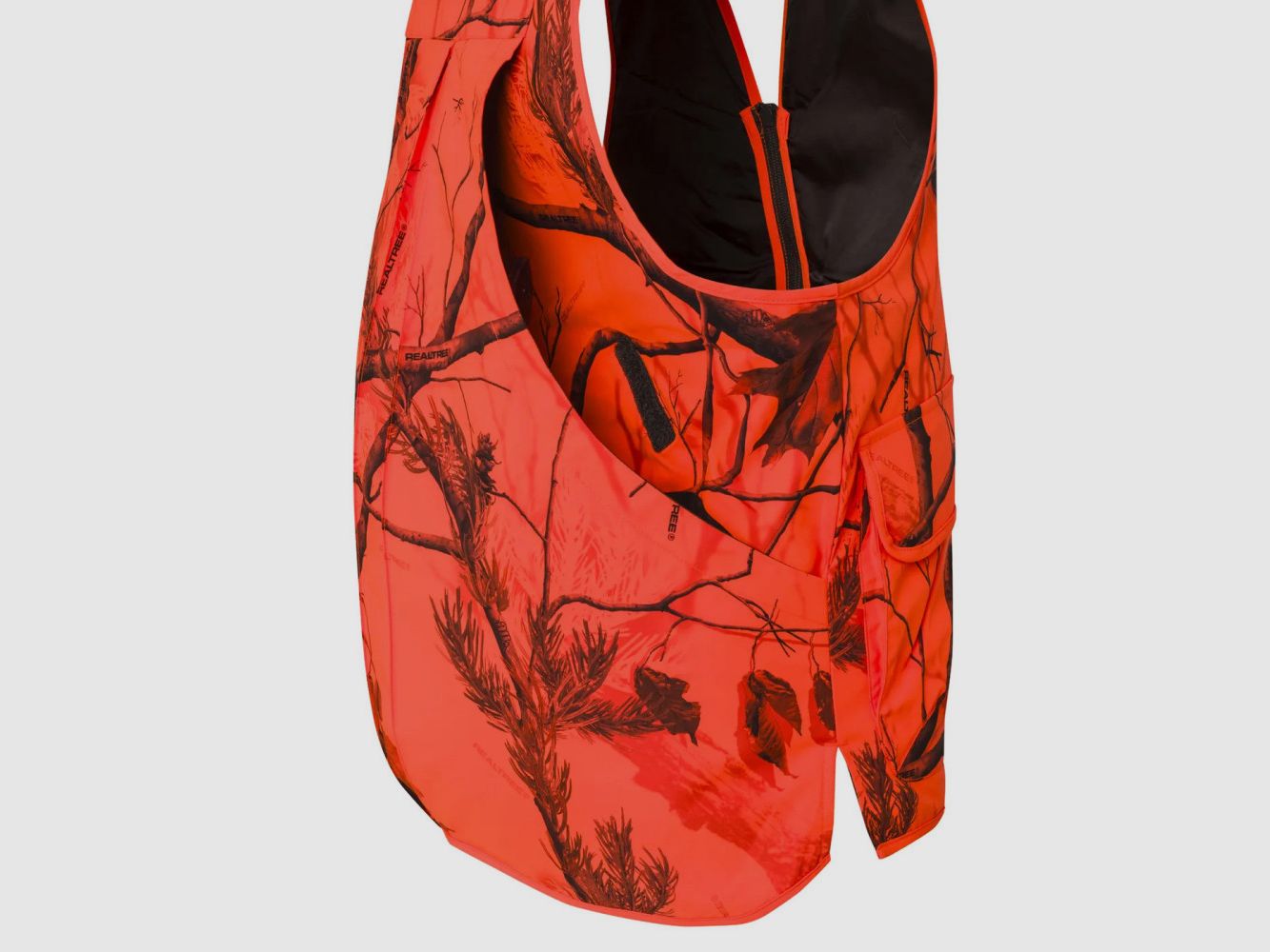 Beretta Gilet Symmer Orange AP Camo HD - Gilet da caccia leggero e idrorepellente ad alta visibilità, immagine 4 di 8