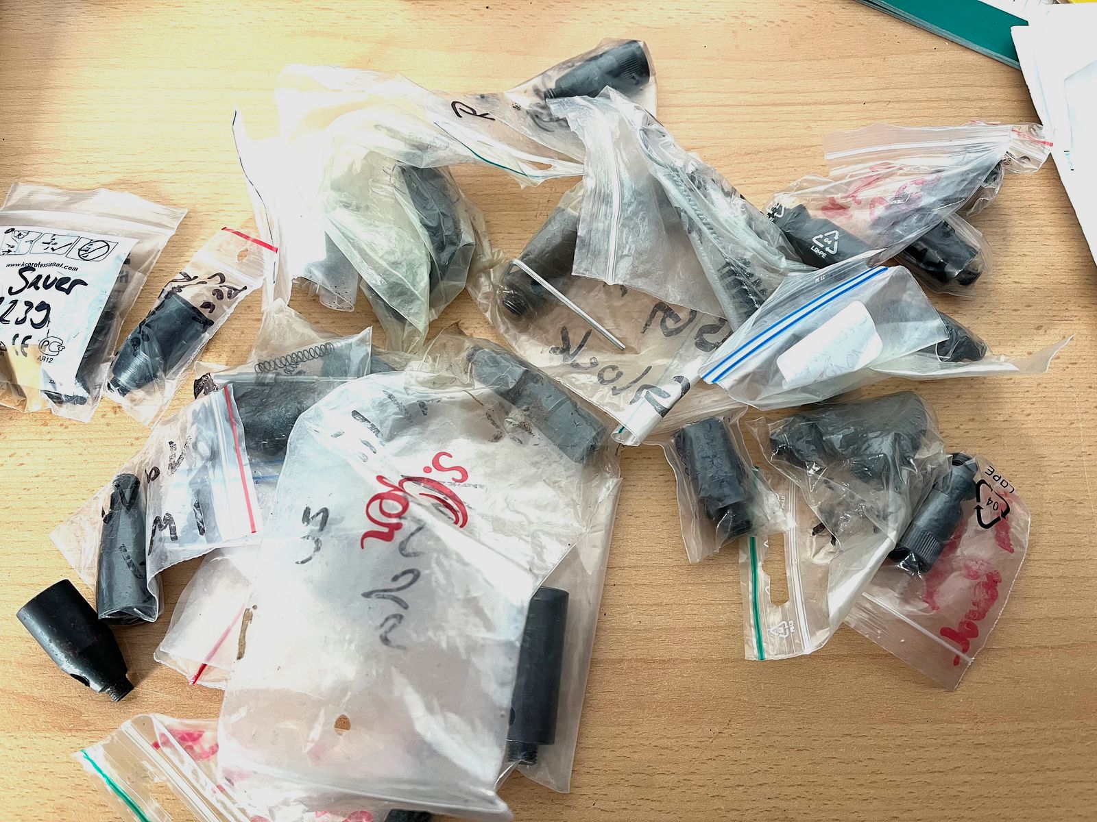 ••• Various launch cups / pyro cups / attachment of choice •••