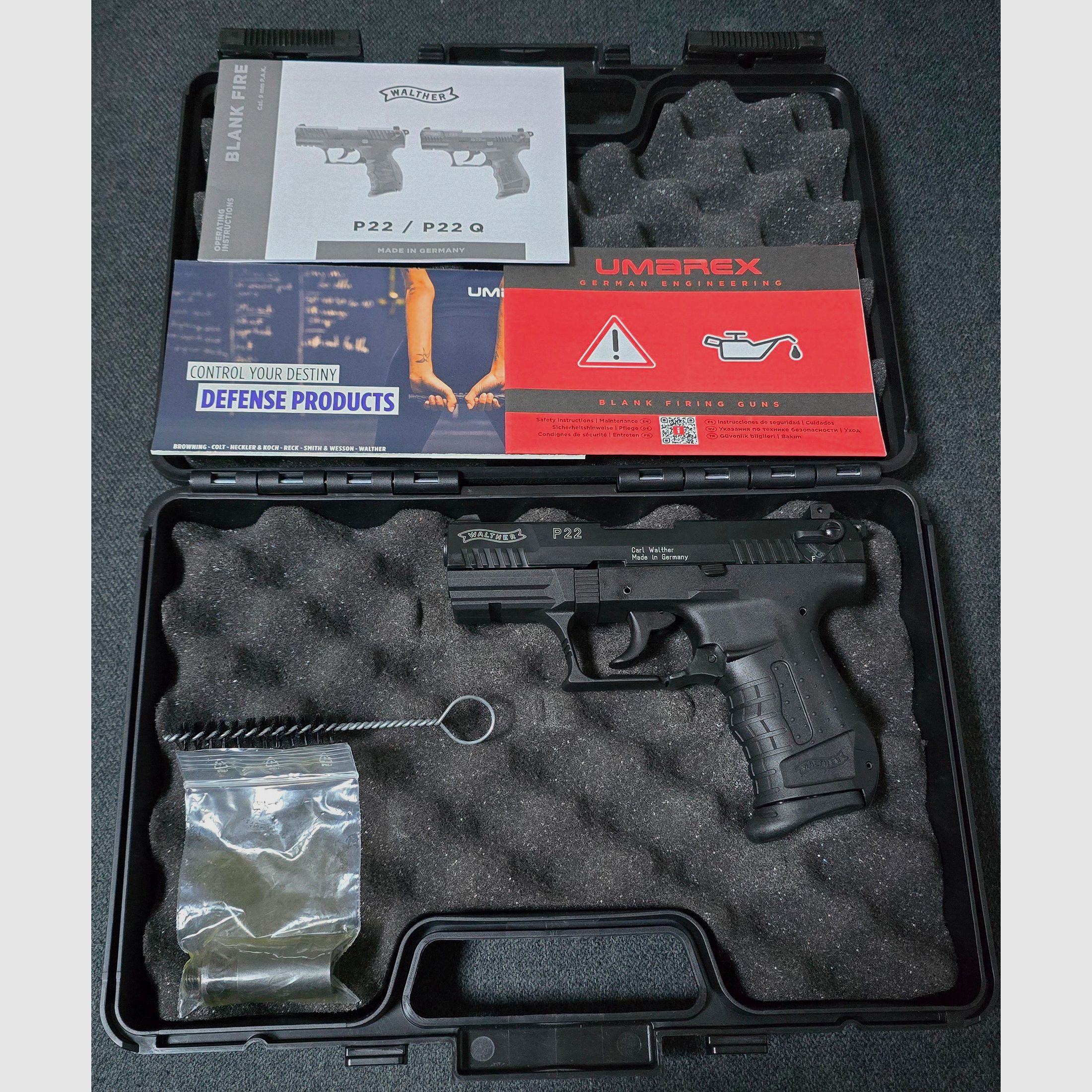 Walther P22 Classic blank firing 9mm PAK
