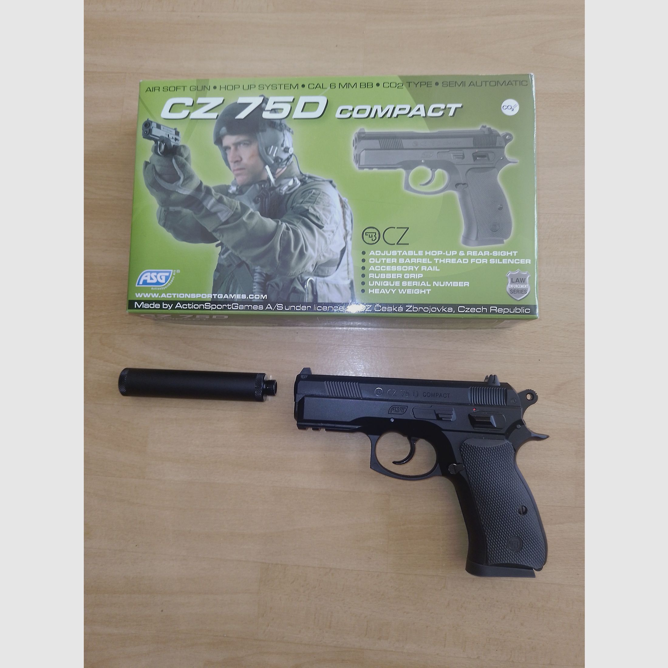 CZ 75 D Compact CO2 