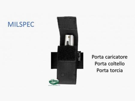 MILSPEC Magazinholster - Taschenlampe - Messer