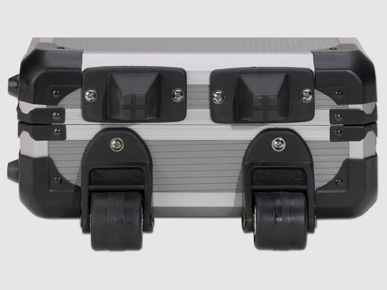Valise à roulettes RACING en aluminium