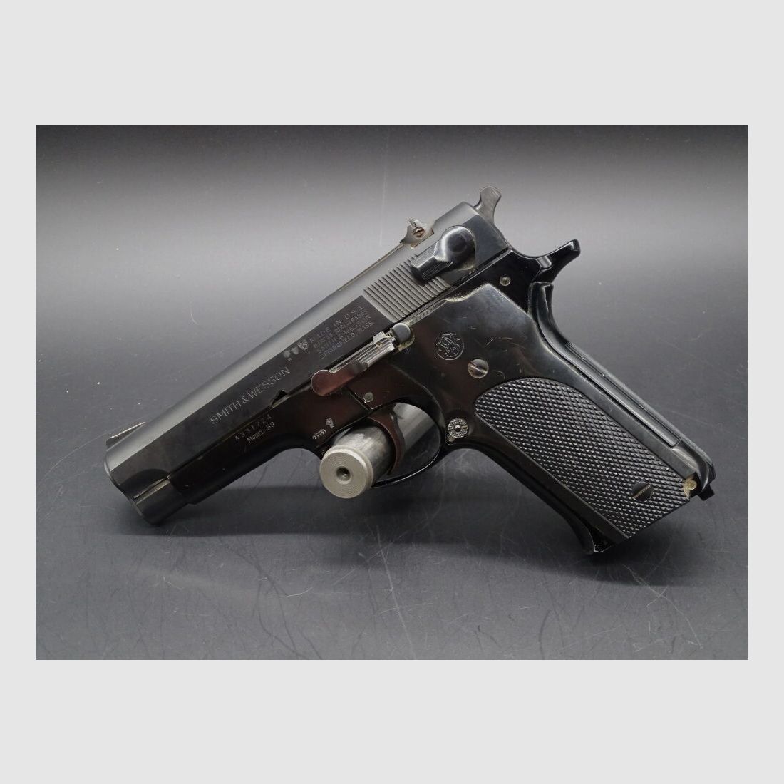 S&W Smith & Wesson Mod 59 Beschussjahr 1976 Kaliber 9mm Luger 59